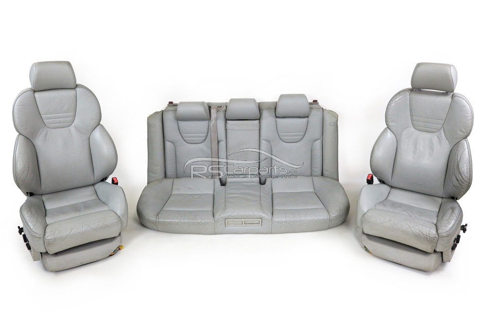 Recaro Leder Ausstattung Silber Sitze Audi A6 S6 RS6 4B C5 Avant