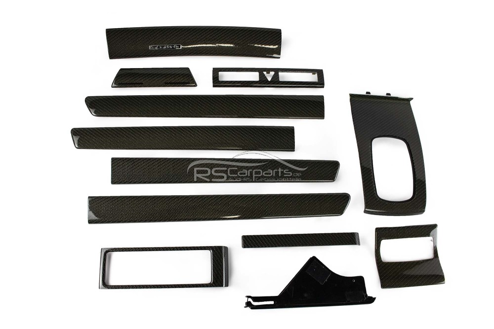 Komplettes Carbon Dekorkit / Innenraumleisten Audi A6 S6 RS6 4B Quattro