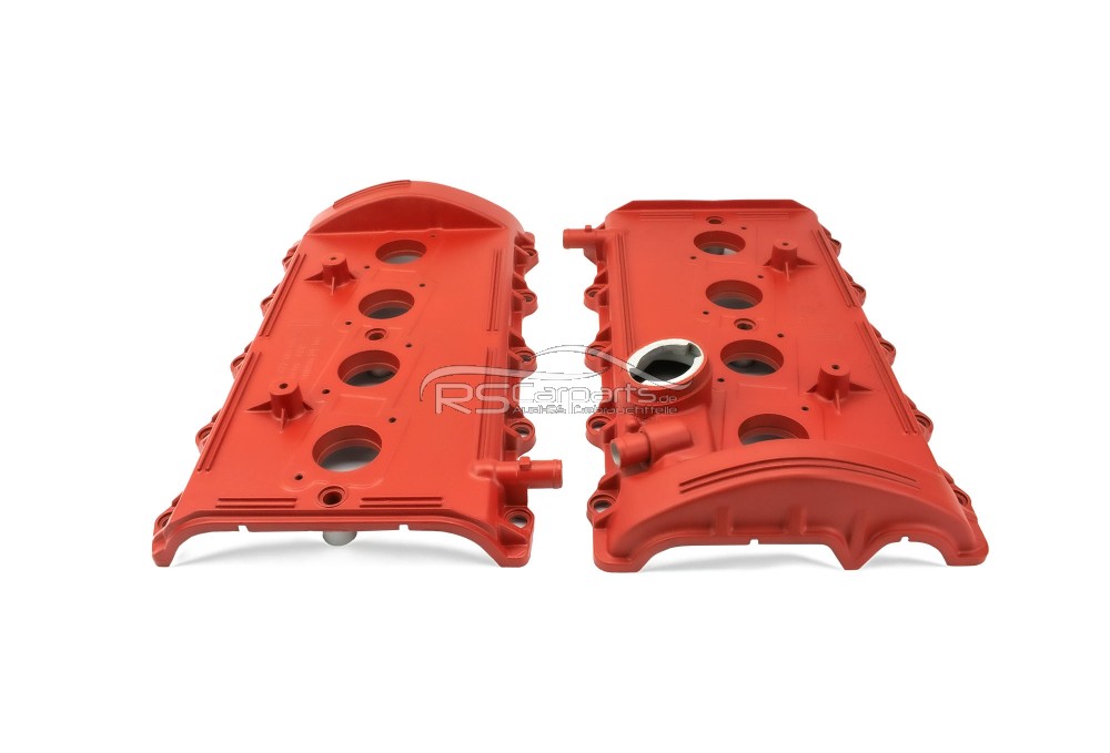 Ventildeckel Zylinderkopfhaube Rot Audi A6 S6 4B A8 S8 D2 / 077103476N 077103475N *AUFBEREITET*