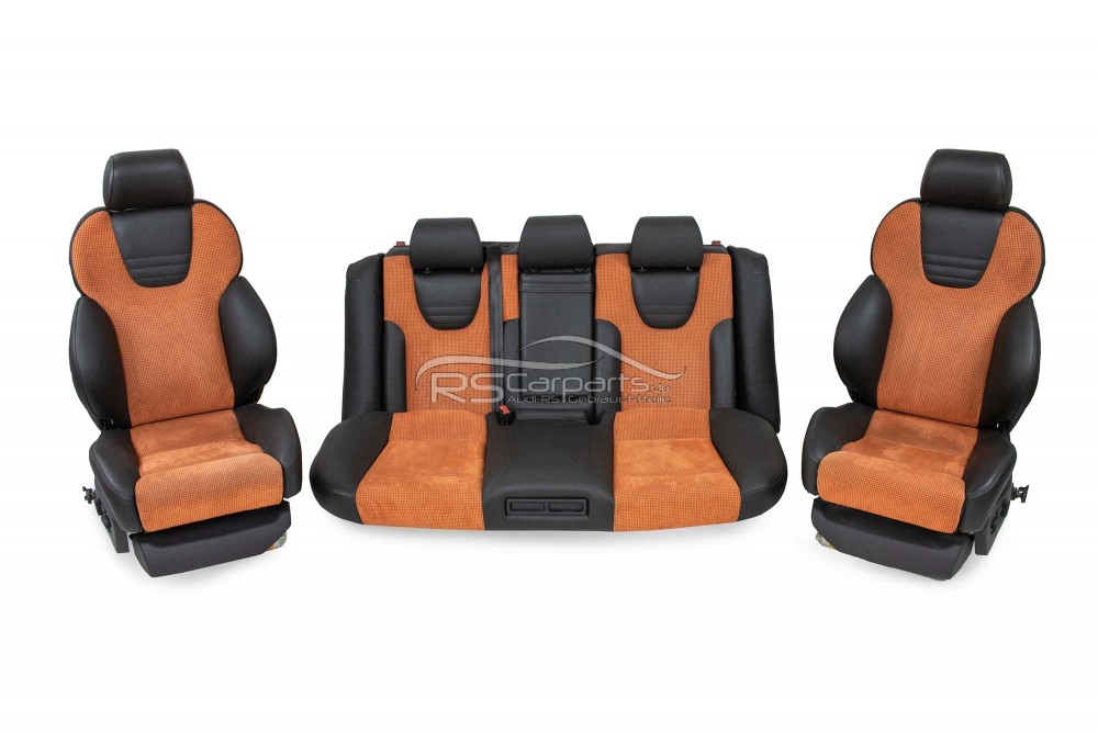 Recaro Ausstattung orange / schwarz Audi A6 S6 RS6 4B C5 Avant