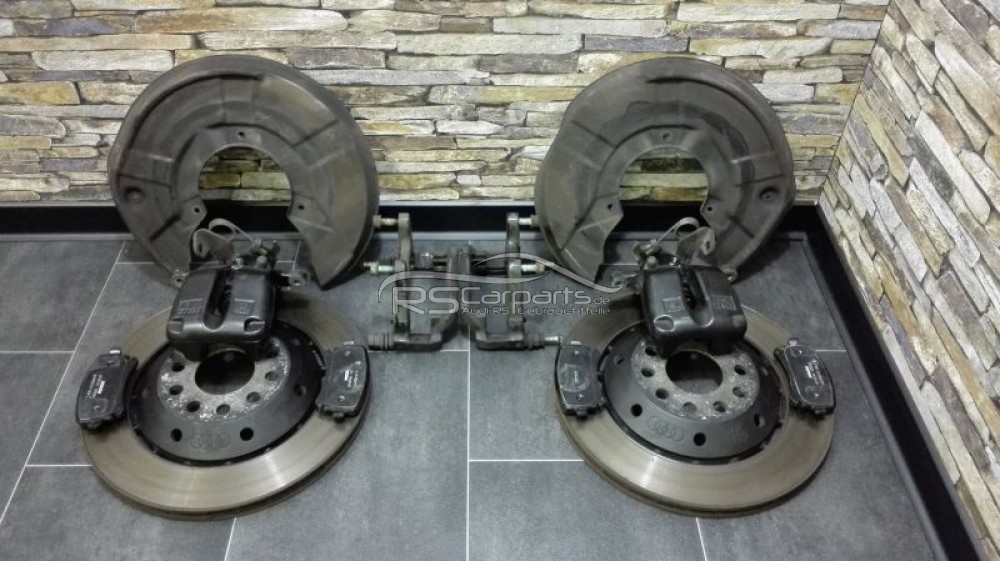 Umbauset Bremsanlage hinten / komplettes Set Audi RS6 C5 4B3615601B / 4B3615602  4B3615611B / 4B3615612B   4B3615423 / 4B3615424