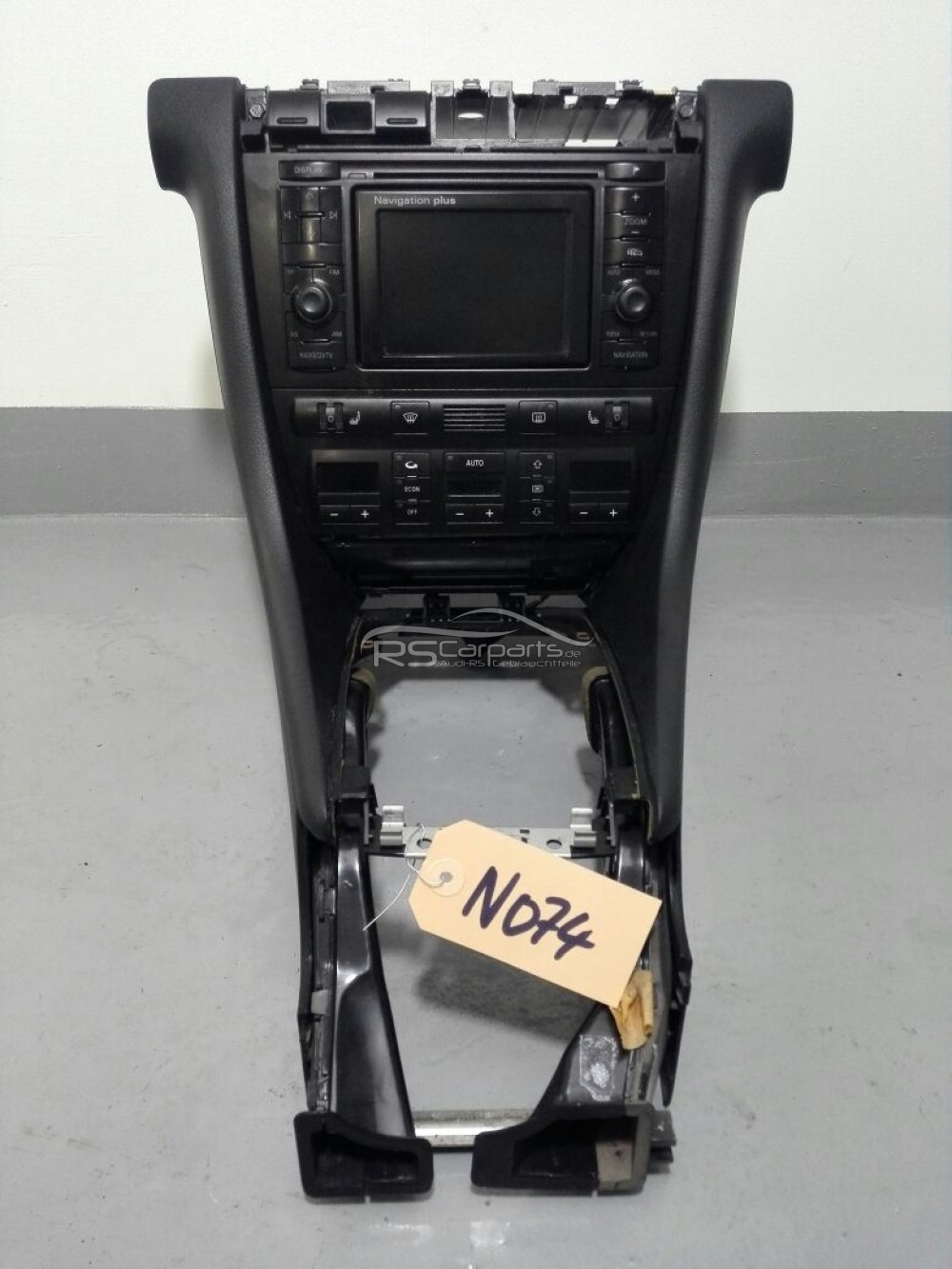 Doppel-Din Schacht / Navi / Mittelkonsole / Umbauset  Audi S6 4B C5