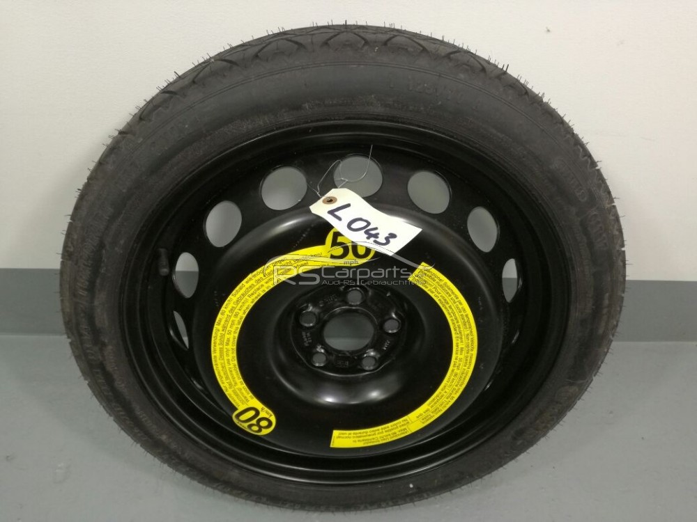 Notrad / Reserverad Audi A3 / S3 8L