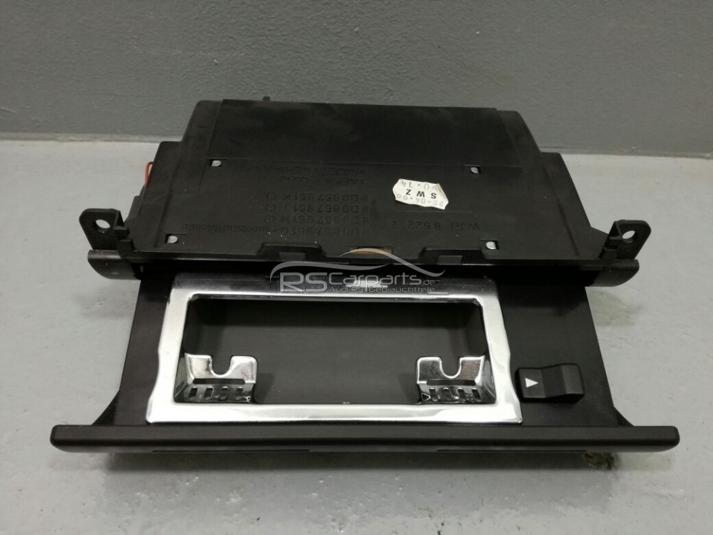 Aschenbecher 1 DIN Audi A4 & S4 FL / RS4 B5  8D0857951G
