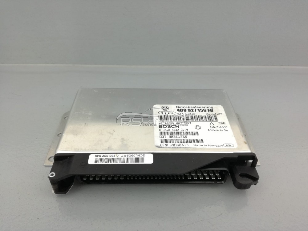 Steuergerät für Getriebesteuerung / Getriebesteuergerät / Audi RS6 4B C5 / 4B0927156FB