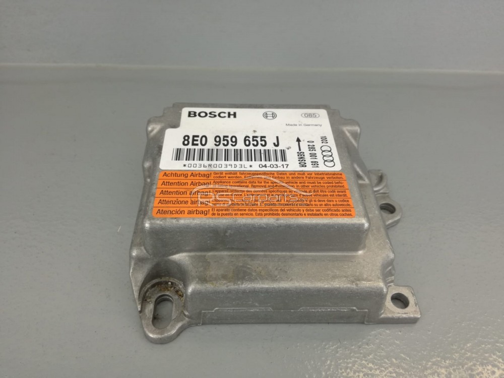 Airbag Steuergerät Audi A4 S4 B6 8E0959655J 8E0959655B 