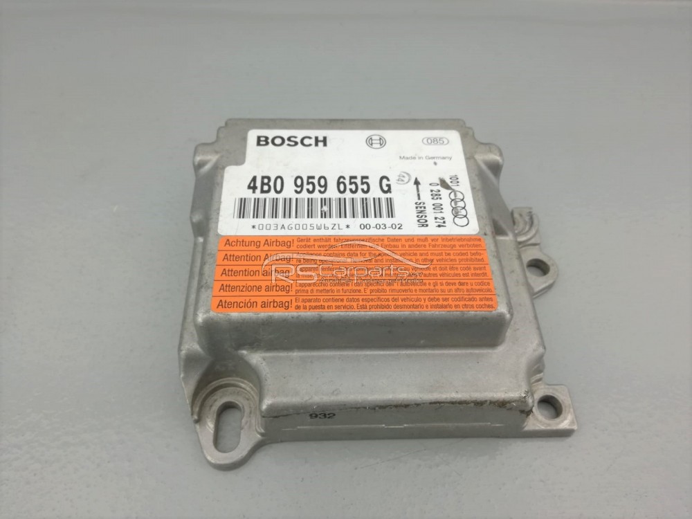 Airbag Steuergerät Audi A6 S6 4B C5 4B0959655G