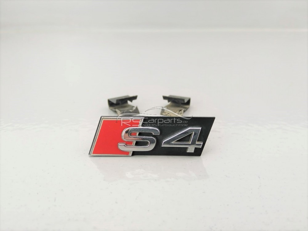 Audi S4 Logo Emblem Zeichen Schriftzug vorn / 8E0853736A