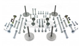 Schraubensatz Montagesatz Hinterachse Audi 80 S2 RS2 B4 A4 S4 RS4 B5 Quattro 