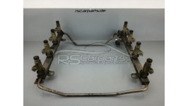 Einspritzleiste Rail Kraftstoffleitung Audi A6 S6 A8 S8 / 077133681L